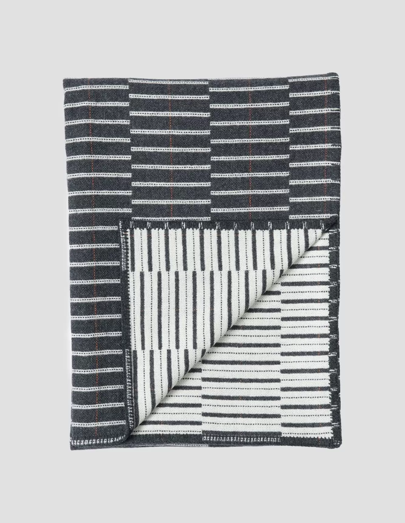 Margaret Howell SPILLIKINS BLANKET GREYGRAPHITEWHITEEMBER Outlet